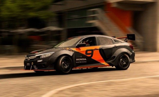 Honda Civic Hybrid Rallycross