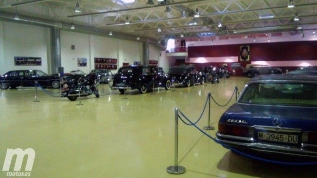 Los coches de la Sala Histórica de la Guardia Real