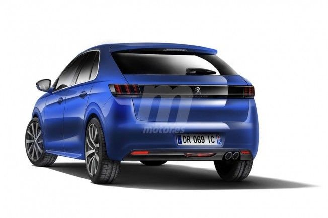 Peugeot 208 2019 - recreación