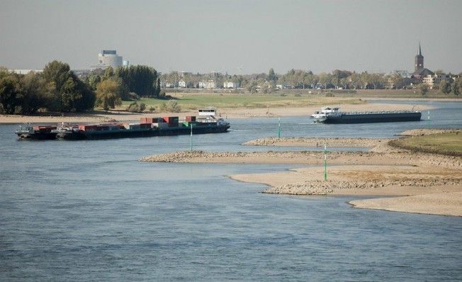 Río Rin en Alemania