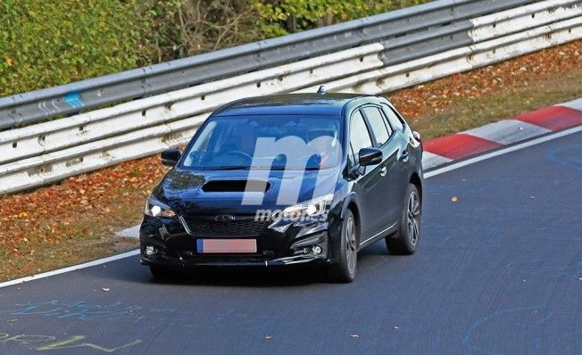 Subaru Levorg 2020 - foto espía frontal