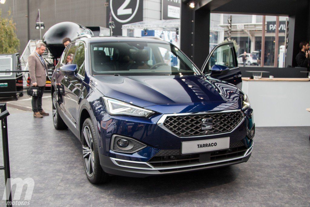 El nuevo SEAT Tarraco, al natural, en el Salón de París 2018