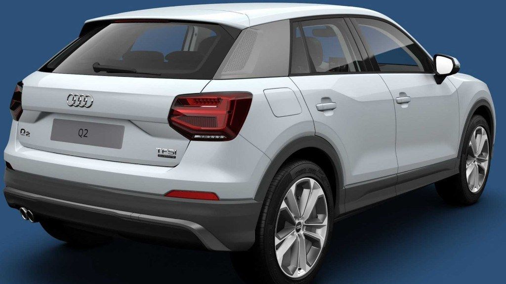 El Audi Q2 estrena el acabado de pintura mate parcial en grandes volúmenes