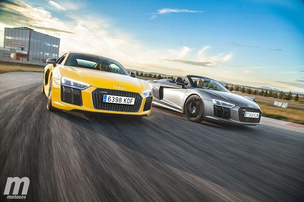 Comparativa Audi R8 Coupé vs Audi R8 Spyder, guerra fratricida (con vídeo)