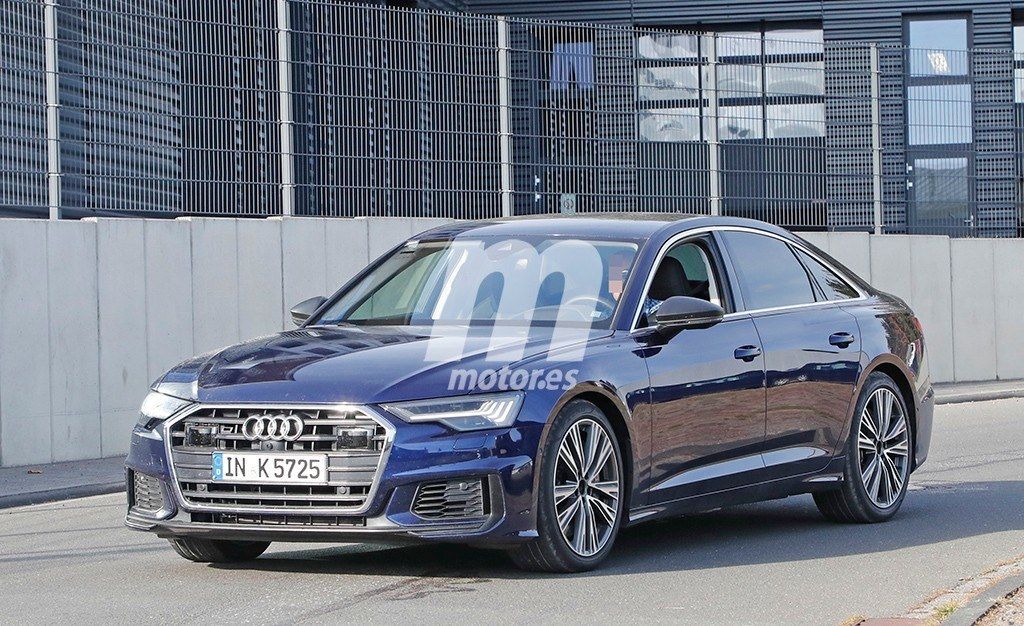 El nuevo Audi S6 2019 cazado en todo su esplendor durante unos test en circuito