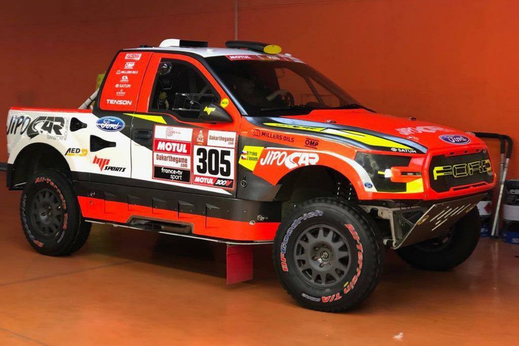 Dakar 2019: Prokop estrena un Ford F-150 evolucionado