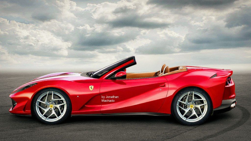 Ferrari está desarrollando una variante descapotable del 812 Superfast