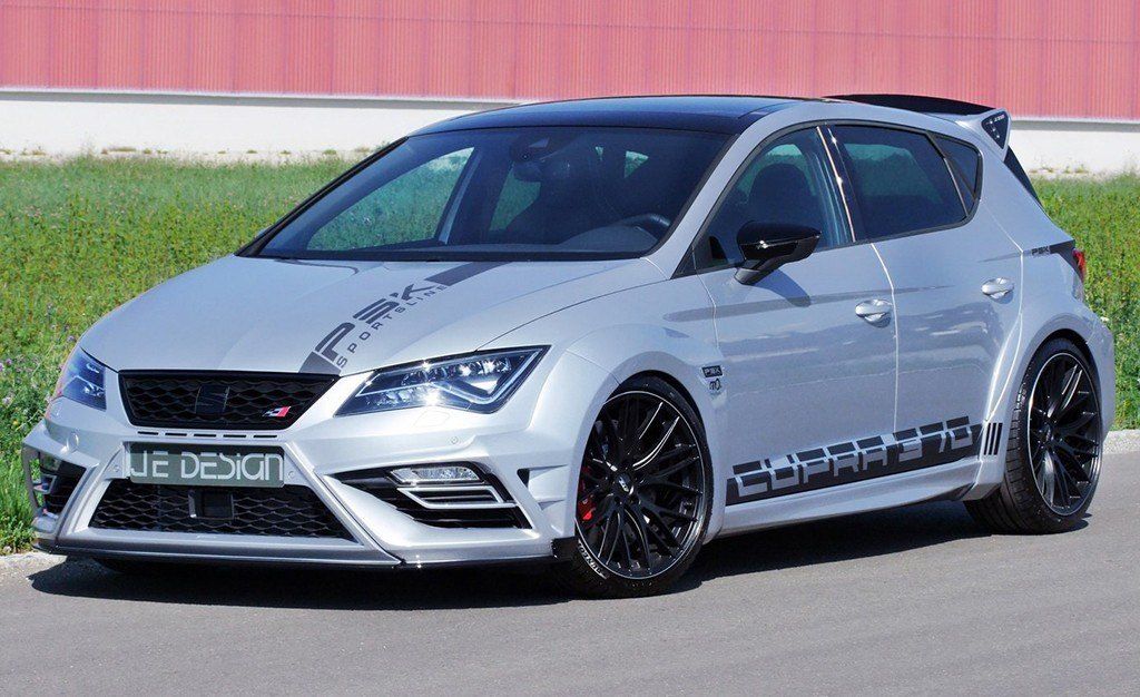 JE Design viste al SEAT León Cupra con un mono de carreras