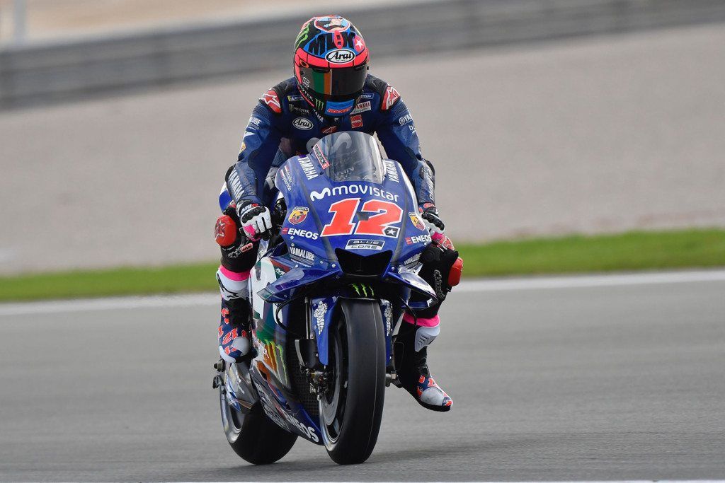 Maverick Viñales lidera el primer test de MotoGP 2019