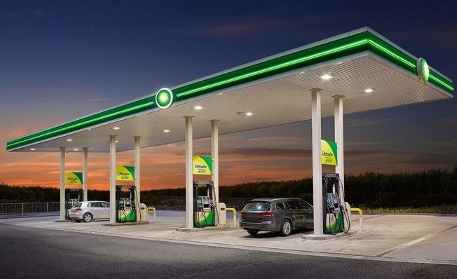 Gasolinera en España