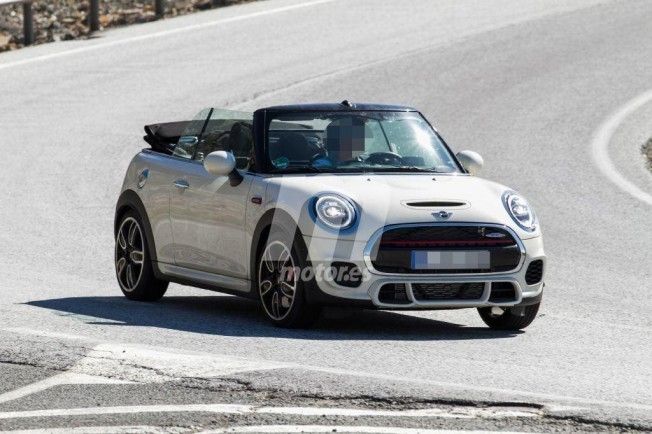 MINI Cabrio JCW 2019 - foto espía