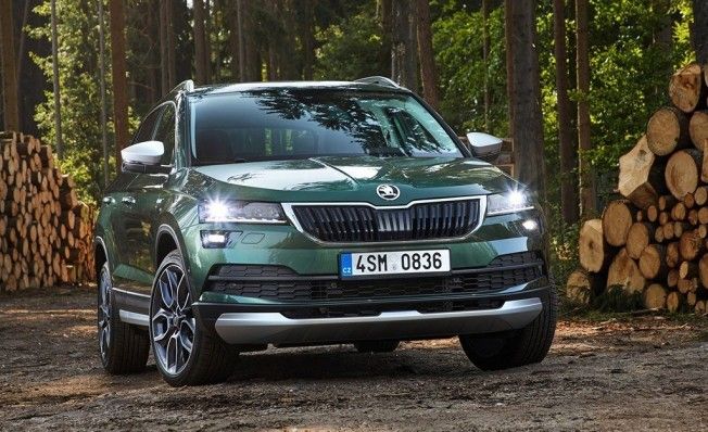 Skoda Karoq Scout - frontal