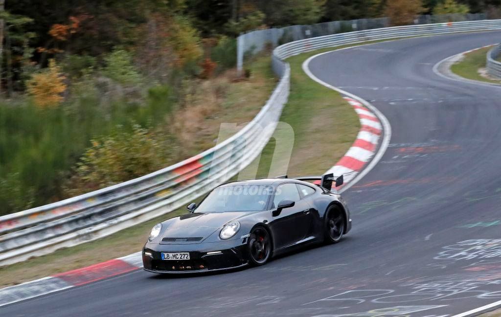 El nuevo Porsche 911 GT3 al detalle en sus pruebas en Nürburgring