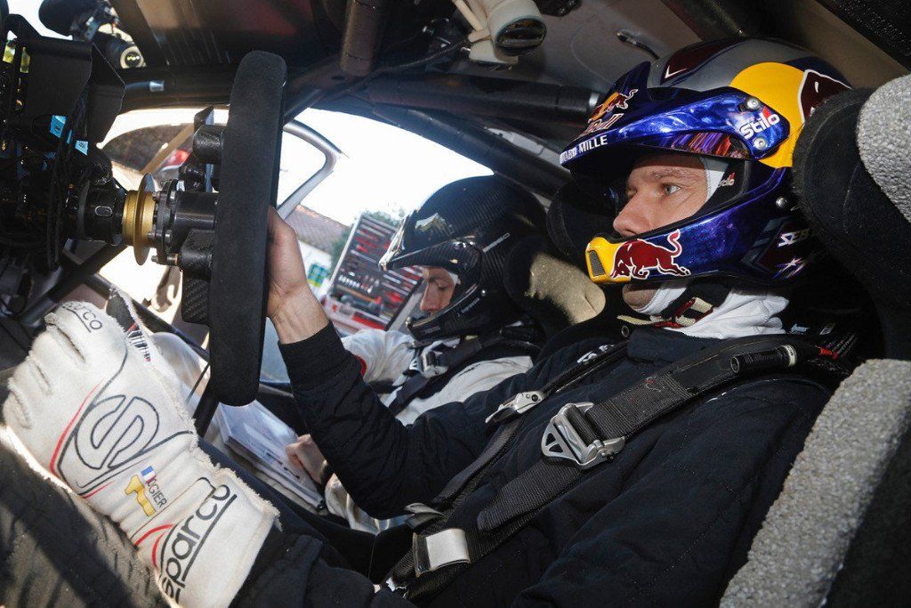 Sébastien Ogier se sube al Citroën C3 WRC en Portugal