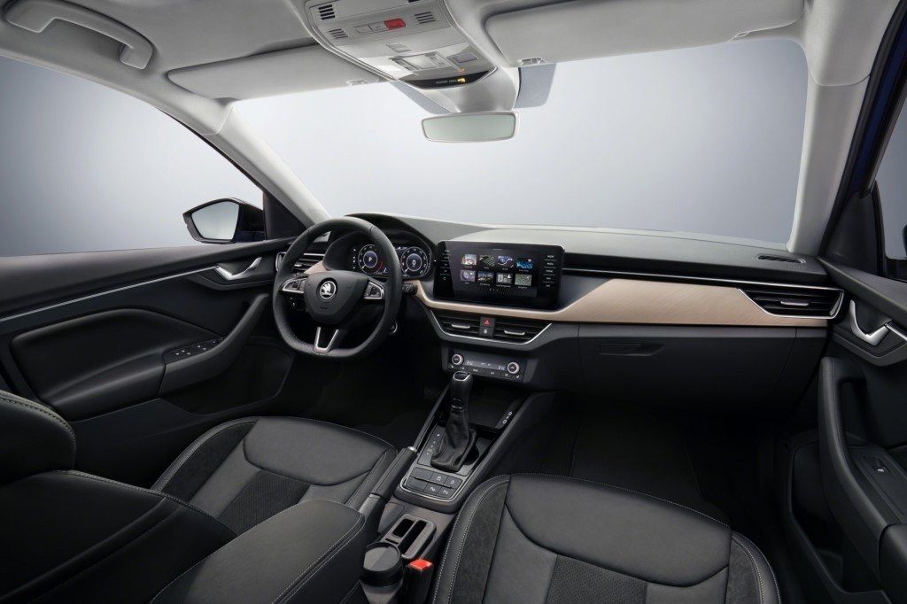 Skoda desvela el diseño interior del nuevo Scala