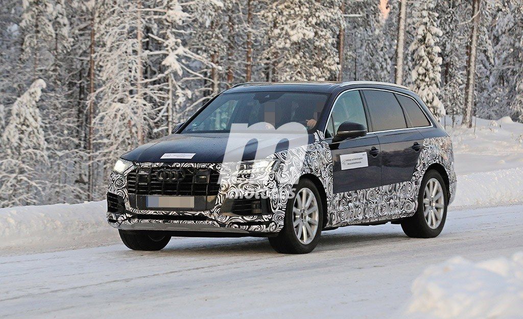 El nuevo Audi Q7 2020 se enfrenta a la nieve del norte de Europa