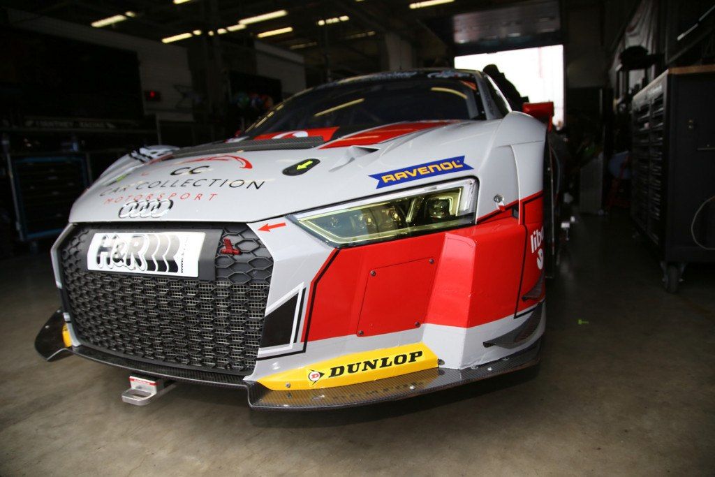 El Audi R8 LMS GT3 2019 también estará en Yas Marina