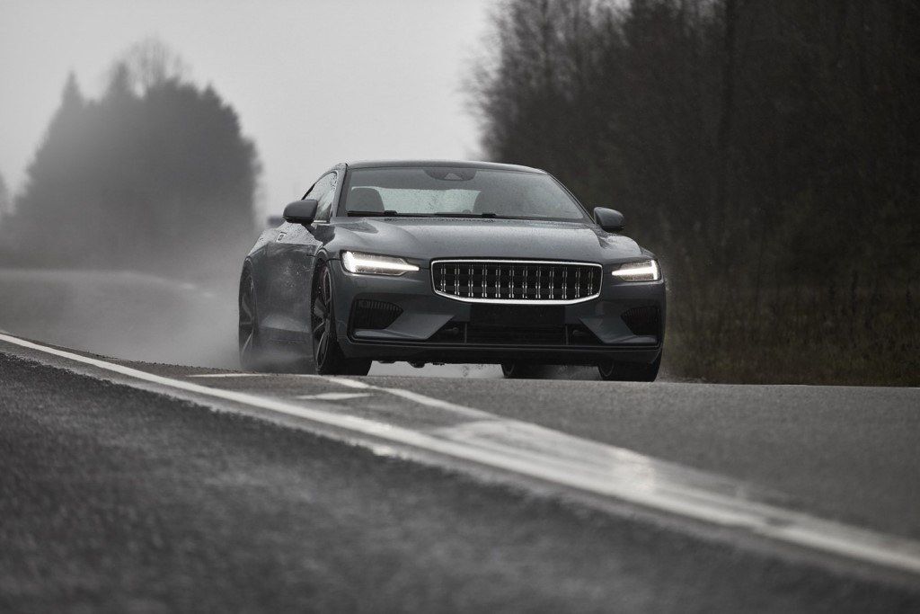 El nuevo Polestar 1 demuestra su capacidad a alta velocidad