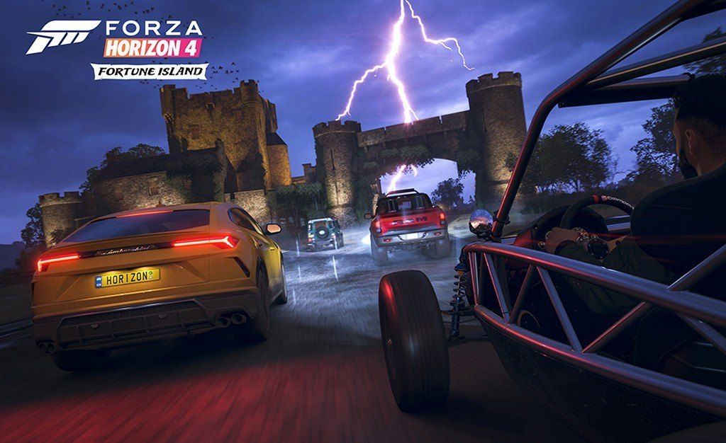 Todo listo para la llegada de Fortune Island, la expansión de Forza Horizon 4