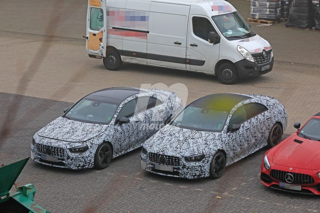 Los Mercedes-AMG CLA 35 y CLA 45 se dejan ver en sus últimas pruebas