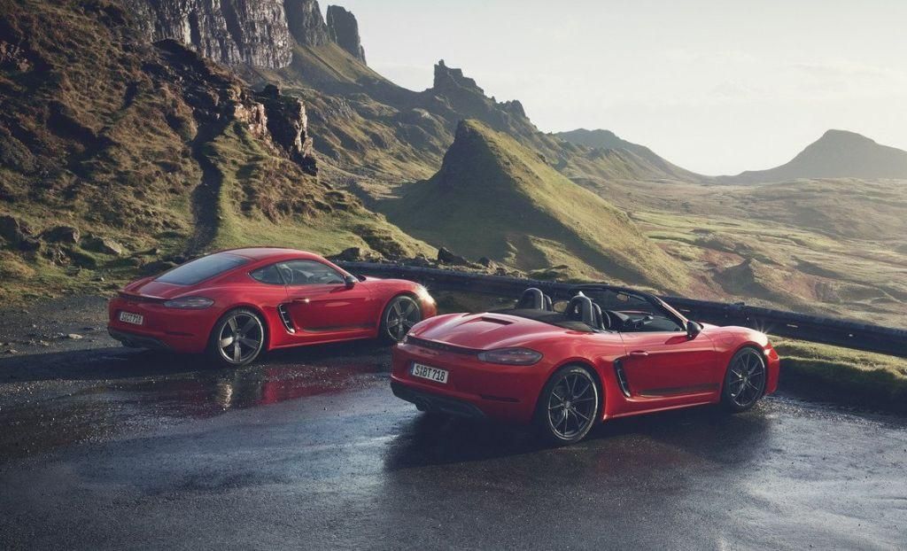 Nuevos Porsche 718 Boxster T y 718 Cayman T: esencia básica