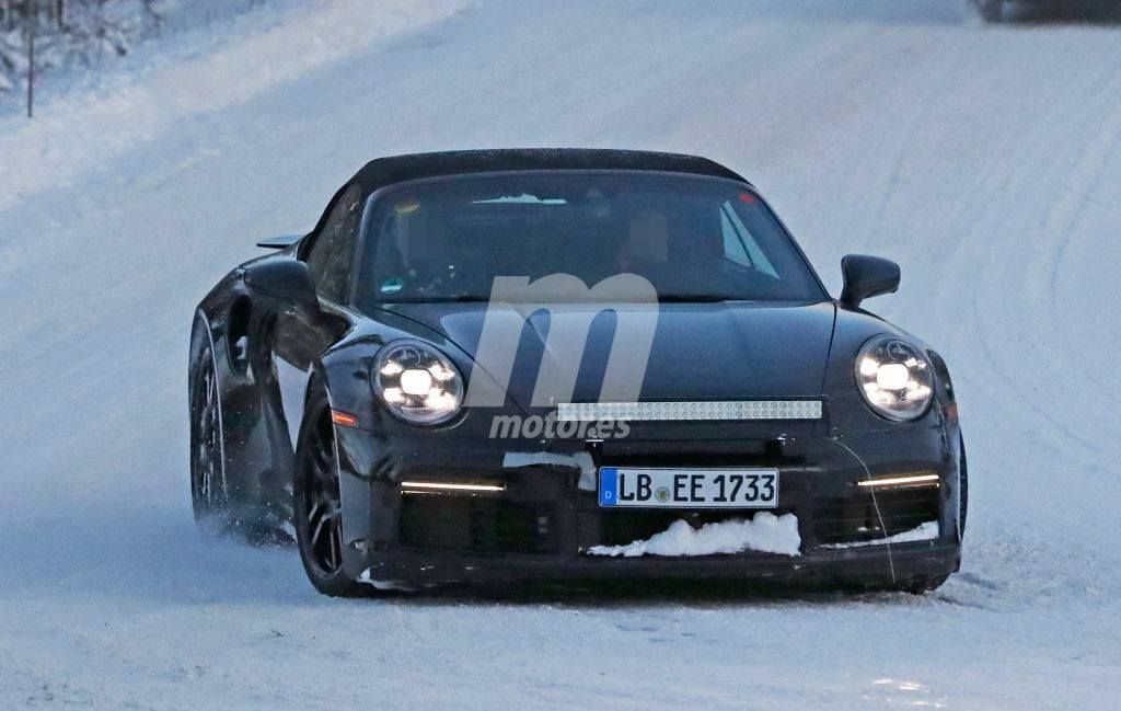 Primeras imágenes del nuevo Porsche 911 Turbo S Cabriolet (992)