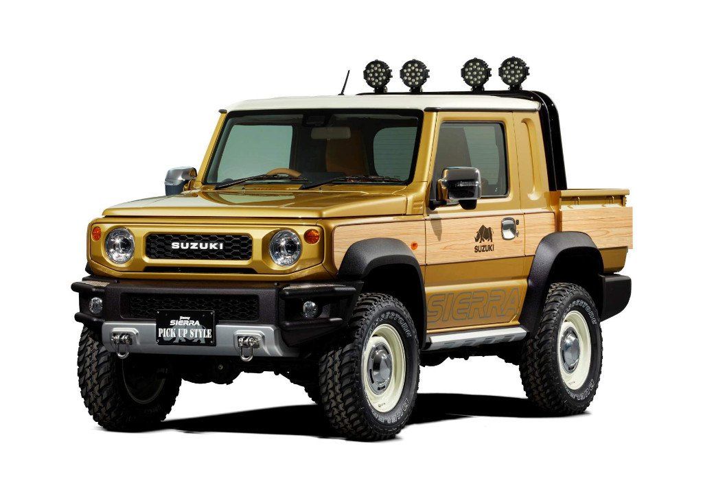 El Suzuki Jimny se convierte en pick-up en el Tokyo Auto Salon 2019