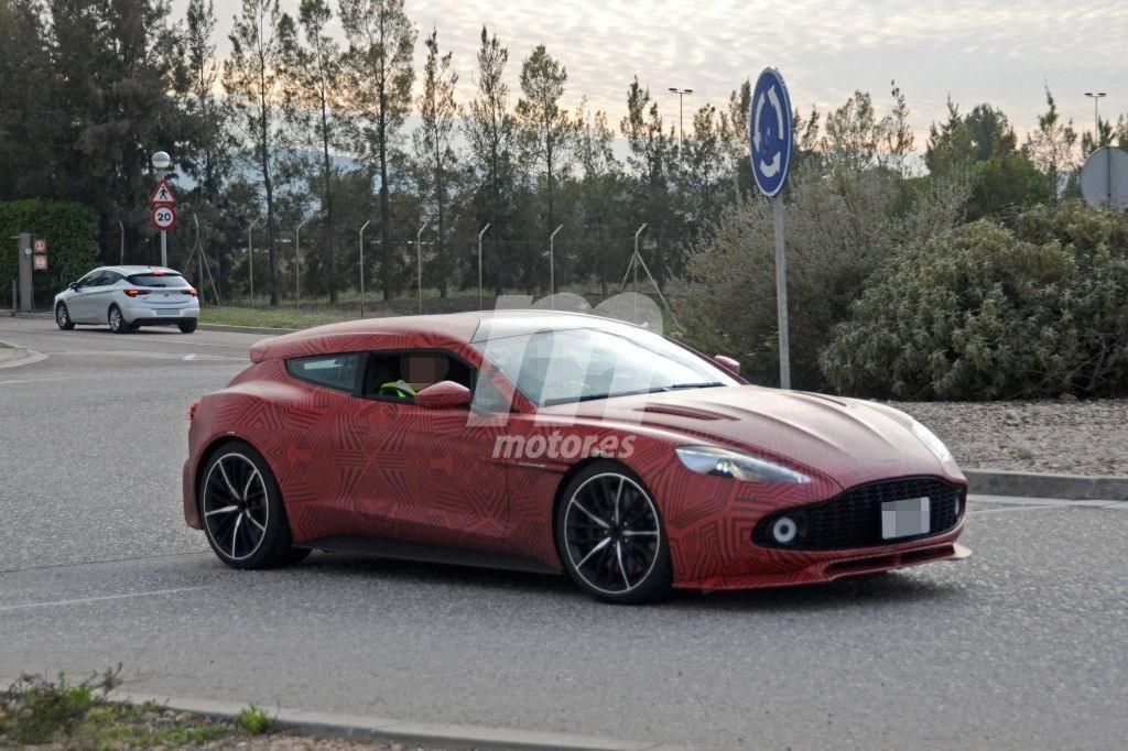 El Aston Martin Vanquish Zagato Shooting Brake cazado durante sus pruebas