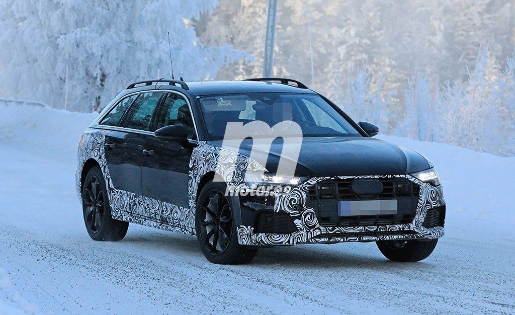 El nuevo Audi A6 allroad quattro ya realiza sus test de invierno en Europa