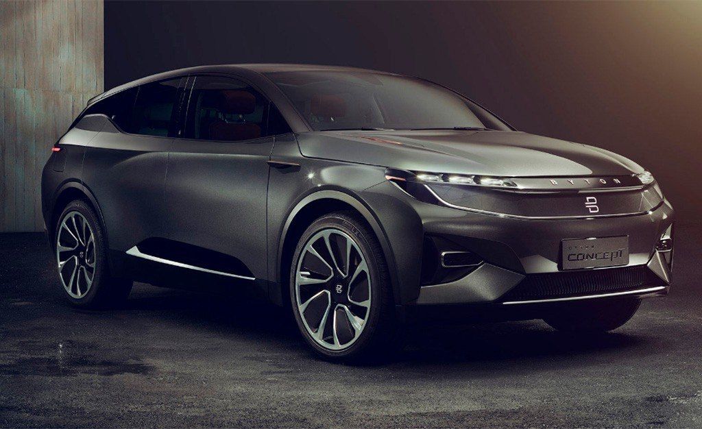 Byton M-Byte Concept, adelanto de un nuevo SUV eléctrico muy tecnológico