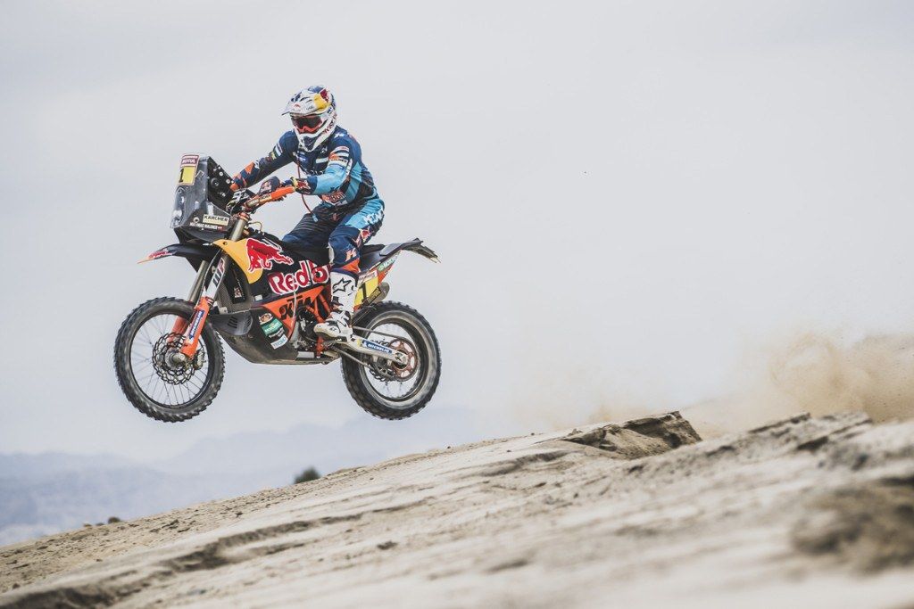 Dakar 2019, etapa 2: Walkner le quita la victoria a Brabec