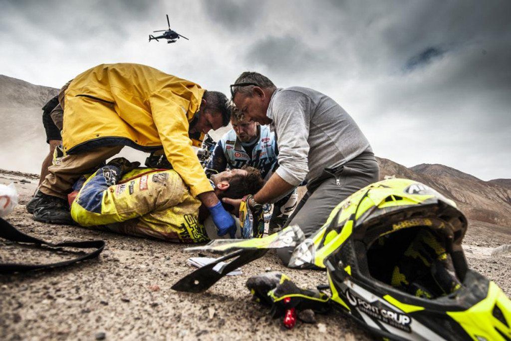 Dakar 2019, etapa 8: El parte de 'guerra' de Santolino