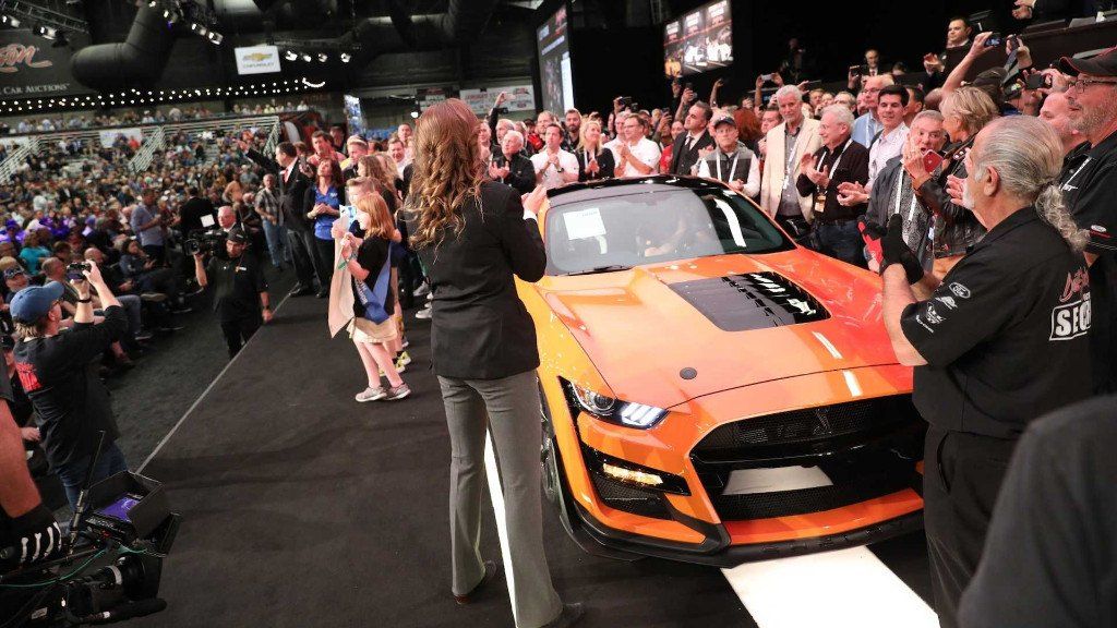 El primer Mustang Shelby GT500 2020 subastado por 1.1 millones