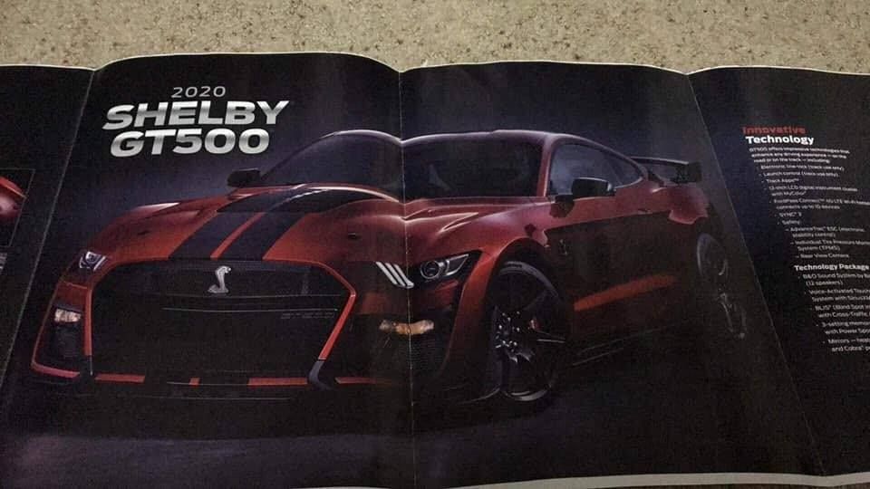 Filtrado el nuevo Mustang Shelby GT500 y sus primeros datos oficiales