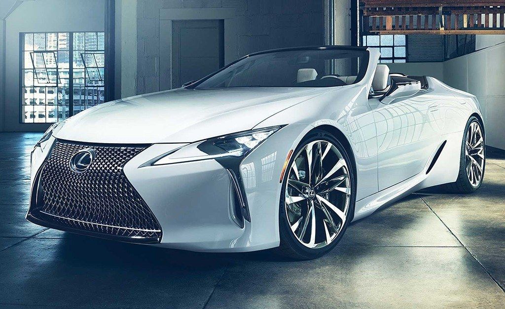 Lexus LC Cabrio Concept, jugando con la idea de una variante descapotable