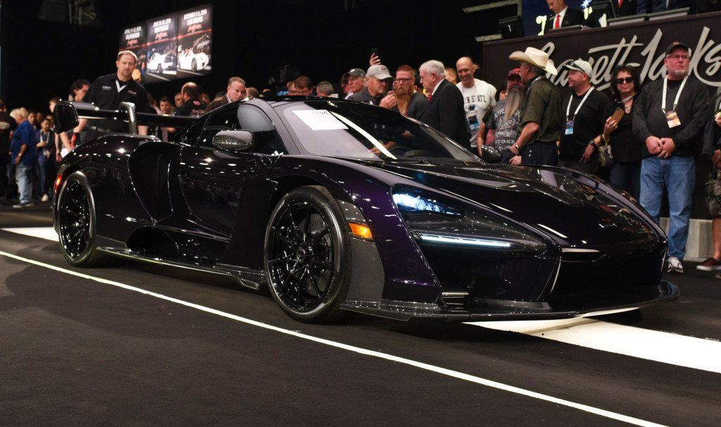 El McLaren Senna #005 subastado por 1.45 millones de dólares