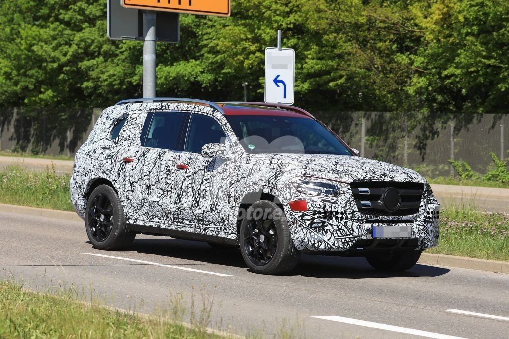 El nuevo Mercedes Clase GLS 2020 en movimiento [vídeo]