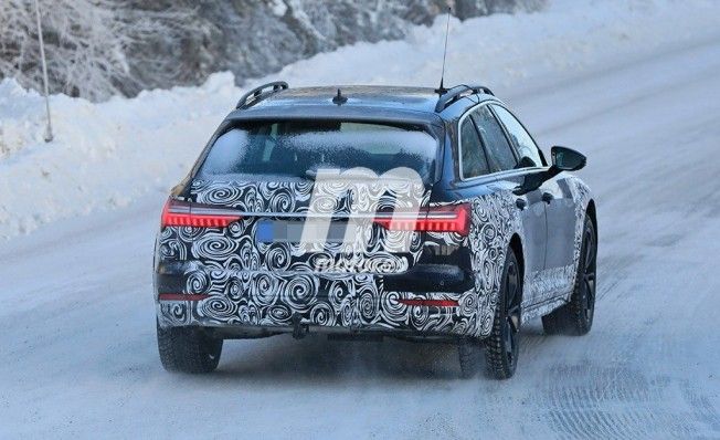 Audi A6 allroad quattro 2019 - foto espía posterior