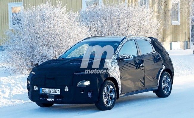 Hyundai Kona Híbrido - foto espía