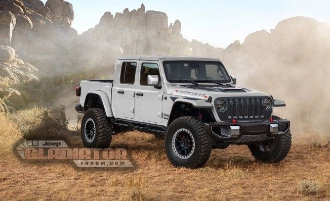 Recreación del Jeep Gladiator Hércules