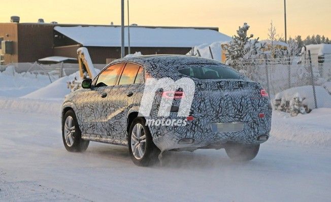 Mercedes Clase GLE Coupé 2020 - foto espía posterior