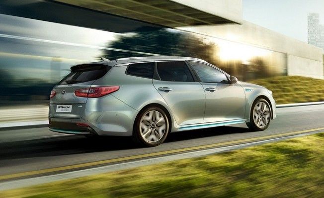 Kia Optima SW PHEV - posterior