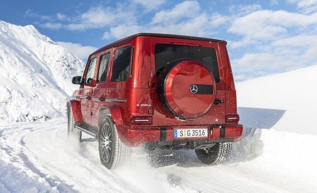 Mercedes G 350 d - posterior