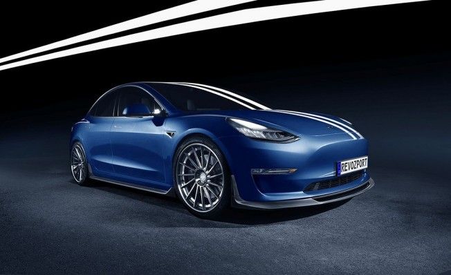 Tesla Model 3 modificado por RevoZport