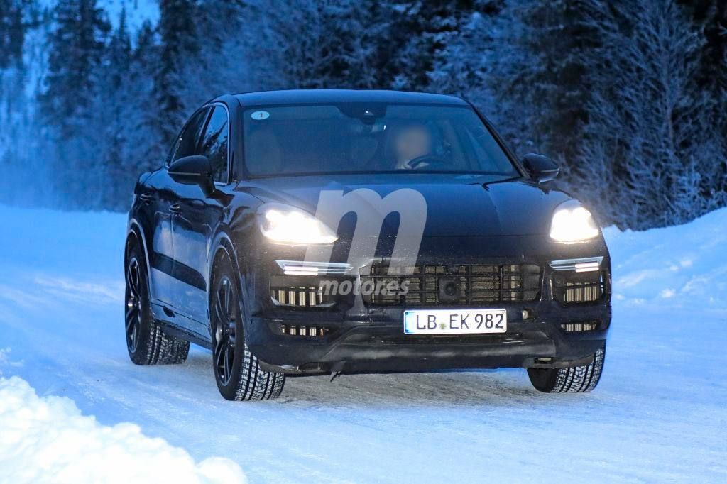 Cazamos al Porsche Cayenne Coupé Turbo durante sus pruebas de invierno