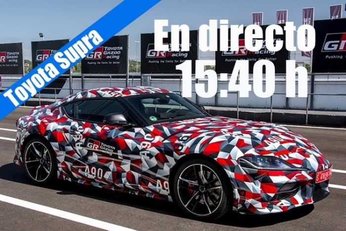 Sigue en directo la presentación del nuevo Toyota Supra 2020