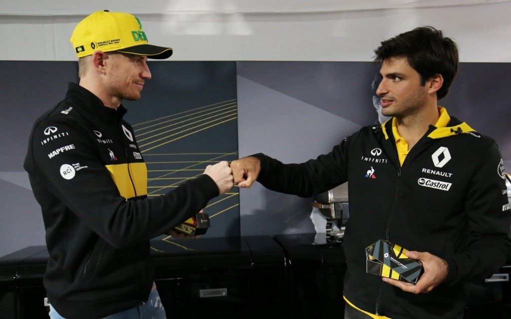 Sainz: "En un equipo puntero, Hülkenberg ganaría carreras de inmediato"