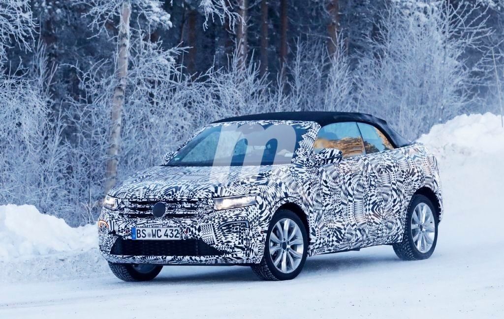 ¿SUV y descapotable? El Volkswagen T-Roc Cabrio vuelve a ser cazado