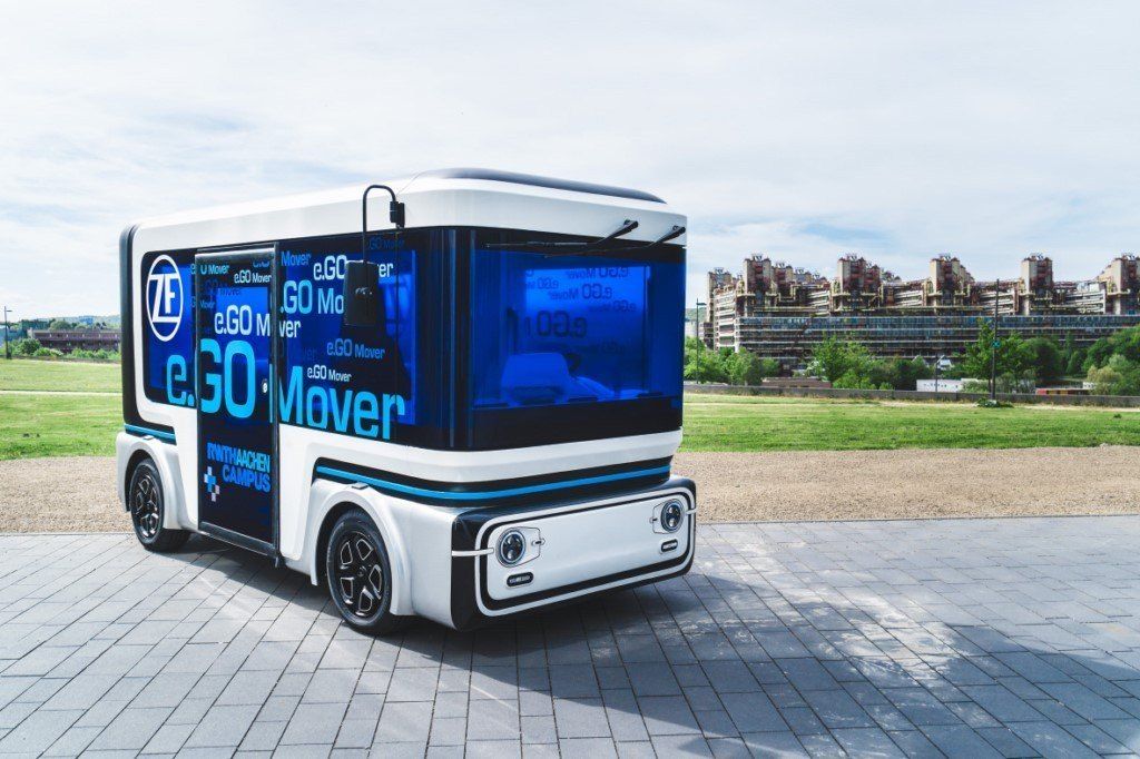 ZF e.GO Mover, la apuesta de movilidad autónoma compartida debuta en el CES 2019