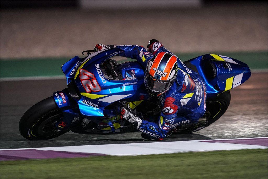 Rins y Viñales ponen la directa en el test de MotoGP en Qatar